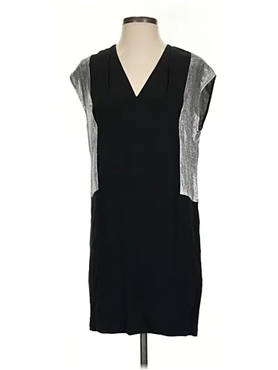 Pre-owned Sandro Cocktail Dress In Black
