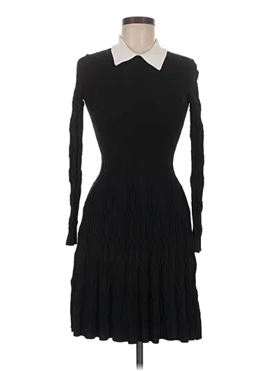Pre-owned Sandro Cocktail Dress In Black
