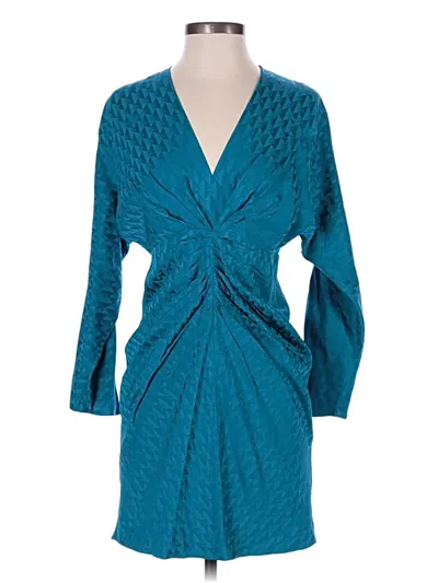 Pre-owned Sandro Cocktail Dress In Blue
