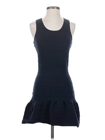 Pre-owned Sandro Cocktail Dress In Blue