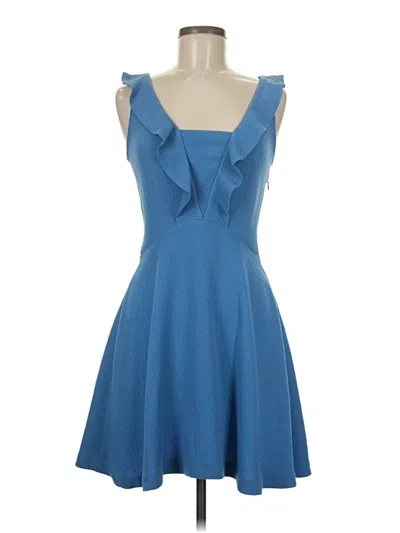 Pre-owned Sandro Cocktail Dress In Blue