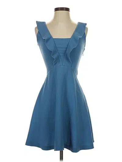Pre-owned Sandro Cocktail Dress In Blue