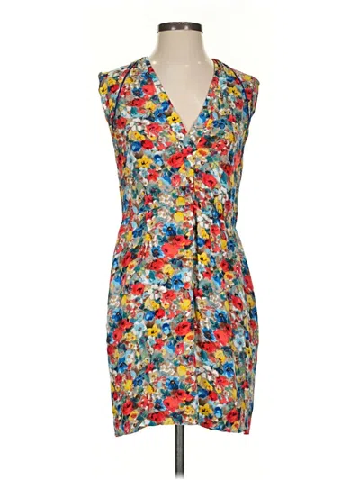 Pre-owned Sandro Cocktail Dress In Blue