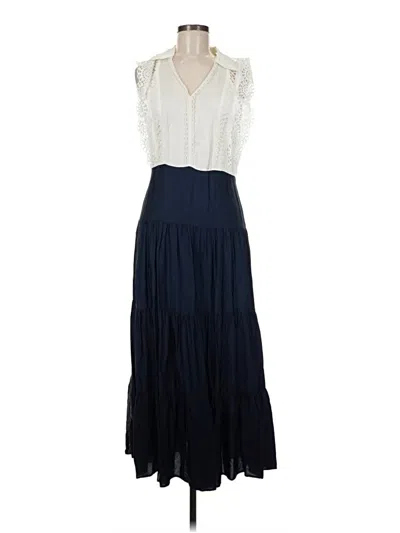 Pre-owned Sandro Cocktail Dress In Blue