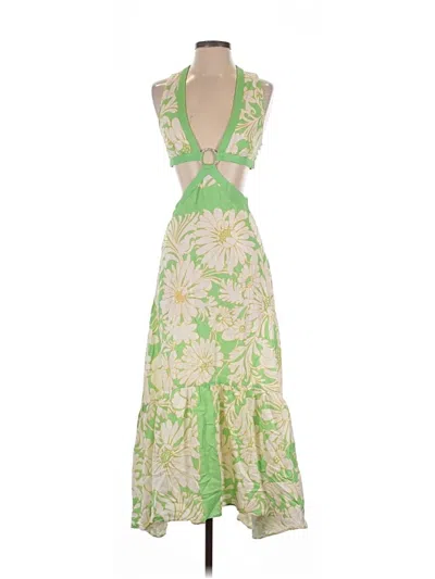 Pre-owned Sandro Cocktail Dress In Green