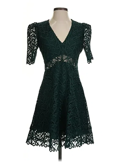 Pre-owned Sandro Cocktail Dress In Green