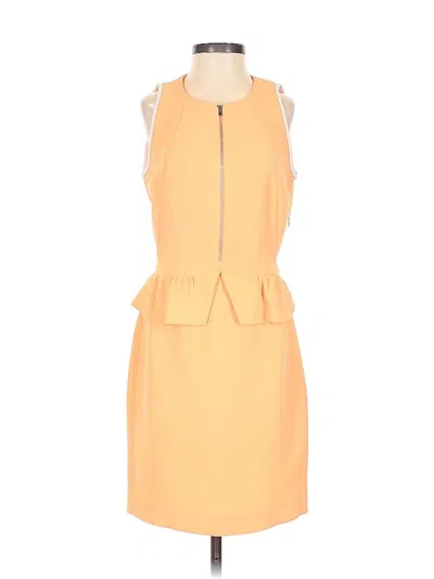 Pre-owned Sandro Cocktail Dress In Orange