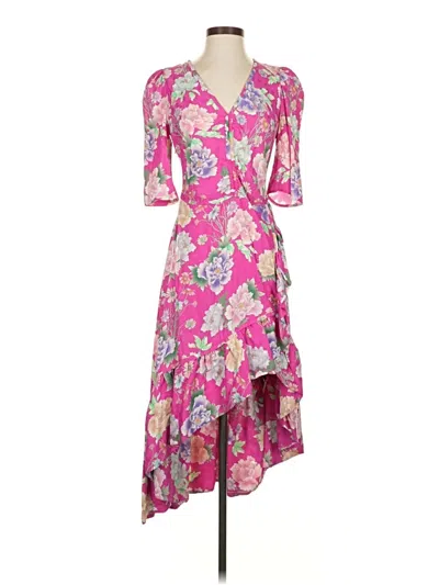 Pre-owned Sandro Cocktail Dress In Pink