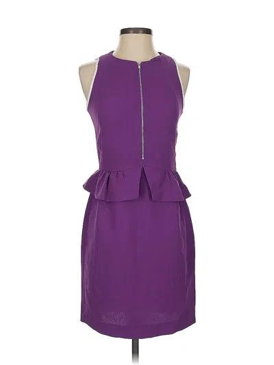 Pre-owned Sandro Cocktail Dress In Purple