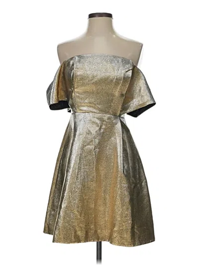 Pre-owned Sandro Cocktail Dress In Silver