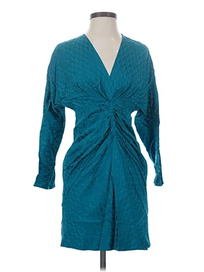 Sandro Cocktail Dress In Teal