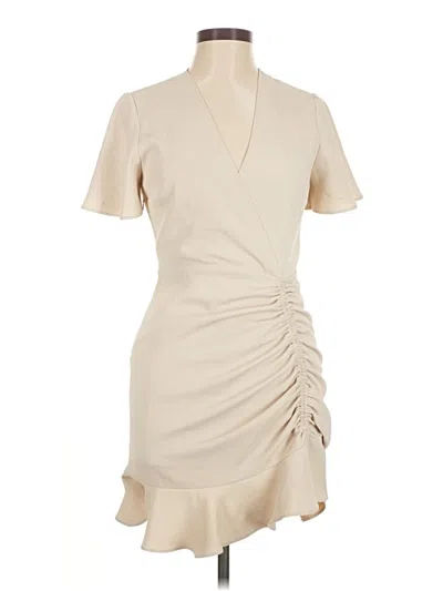 Pre-owned Sandro Cocktail Dress In White