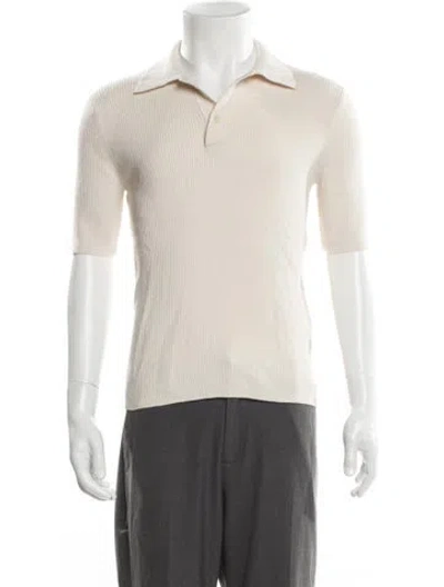 Pre-owned Sandro Collar Short Sleeve Polo Shirt