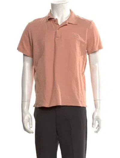 Pre-owned Sandro Collar Short Sleeve Polo Shirt In Neutral