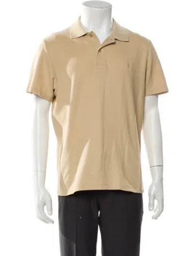Pre-owned Sandro Collar Short Sleeve Polo Shirt In Neutral