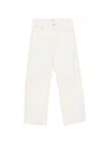Sandro Contrast-stitch Jeans In White