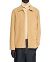 Sandro Corduroy Overshirt In Brown