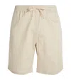 Sandro Shorts Aus Twill Aus Einer Baumwollmischung In Beige