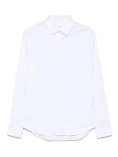 Sandro Cotton-blend Shirt In White