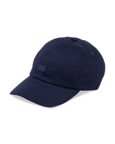 Sandro Cotton Cap In Navy Blue