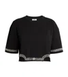 Sandro Crystal-embellished T-shirt In Black