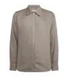 Sandro Cotton Field Jacket In Black