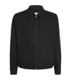 Sandro Cotton Jacket In Black