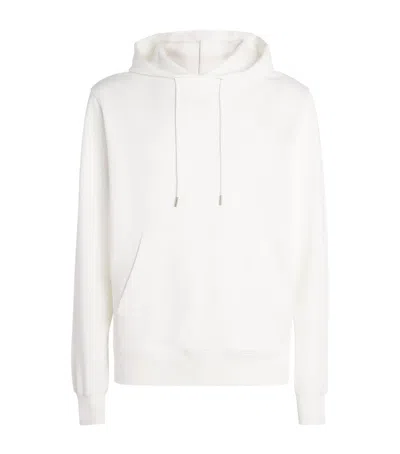 Sandro Cotton Logo Hoodie In Beige
