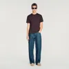 Sandro Cotton Logo T-shirt In Brown