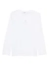 Sandro Klassisches Langarmshirt In White
