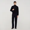 Sandro Cotton Sweatshirt In Black