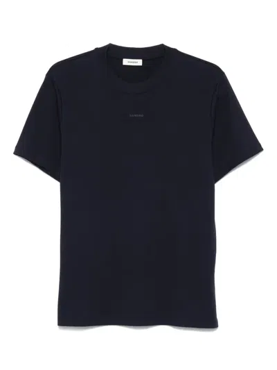 Sandro Cotton T-shirt In Black