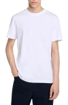 Sandro Cotton T-shirt In White