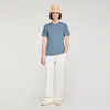 Sandro Cotton T-shirt In Blue