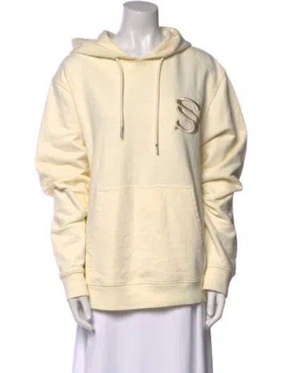 Pre-owned Sandro Cowl Neck Long Sleeve Sweatshirt In Neutral