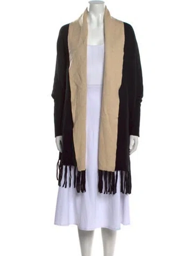 Pre-owned Sandro Cowl Neck Sweater In Black