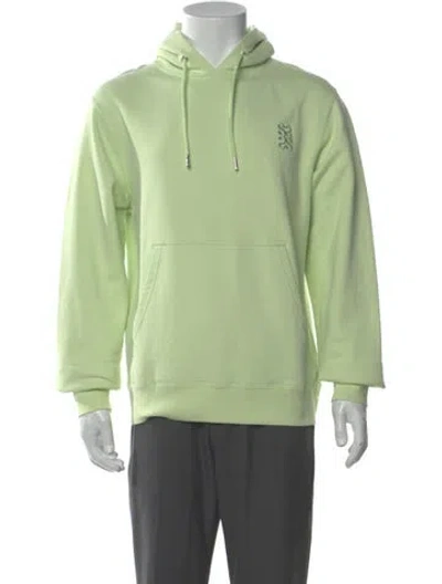 Pre-owned Sandro Crew Neck Long Sleeve Hoodie W/ Tags In Green