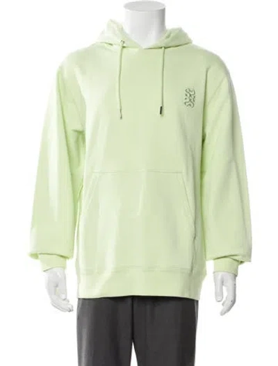 Pre-owned Sandro Crew Neck Long Sleeve Hoodie W/ Tags In Green