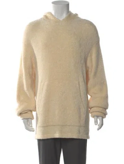Pre-owned Sandro Crew Neck Long Sleeve Hoodie W/ Tags In Neutral