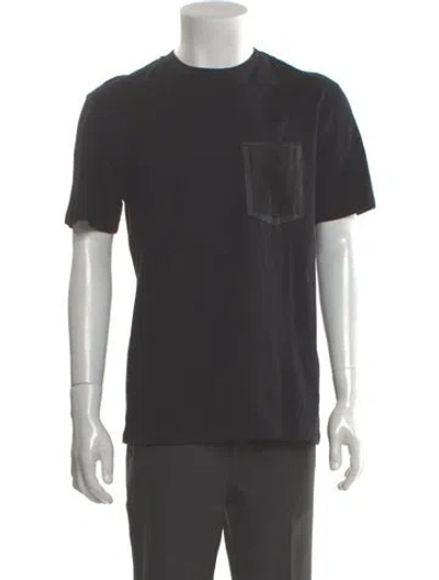 Pre-owned Sandro Crew Neck Short Sleeve T-shirt In Gray