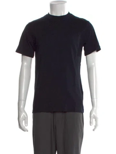 Pre-owned Sandro Crew Neck Short Sleeve T-shirt W/ Tags In Black