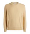 Sandro Crew-neck Sweater In Beige
