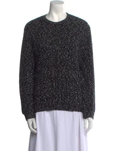 Pre-owned Sandro Crew Neck Sweater In Multi