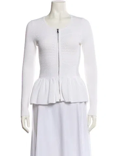 Pre-owned Sandro Crew Neck Sweater In Multi