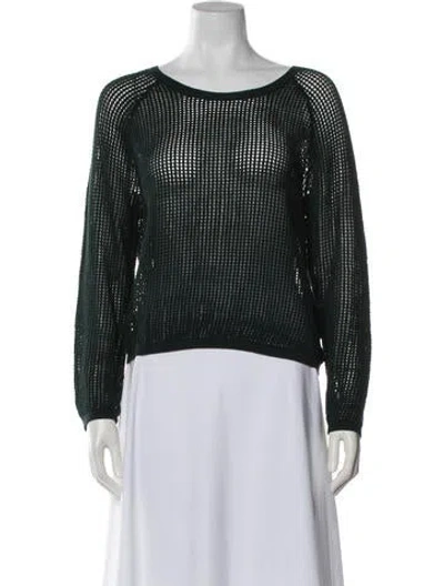 Pre-owned Sandro Crew Neck Sweater In Multi