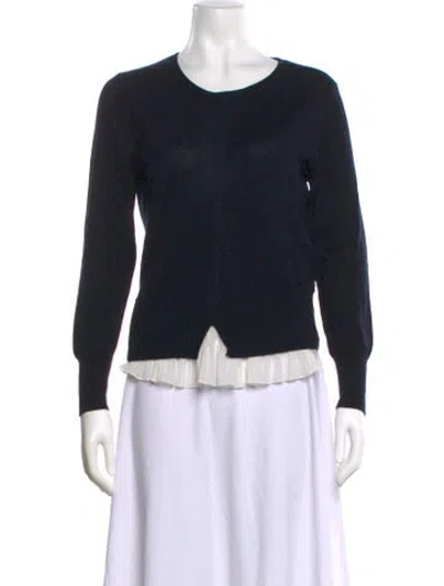 Pre-owned Sandro Crew Neck Sweater In Multi