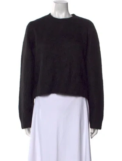 Pre-owned Sandro Crew Neck Sweater W/ Tags In Black