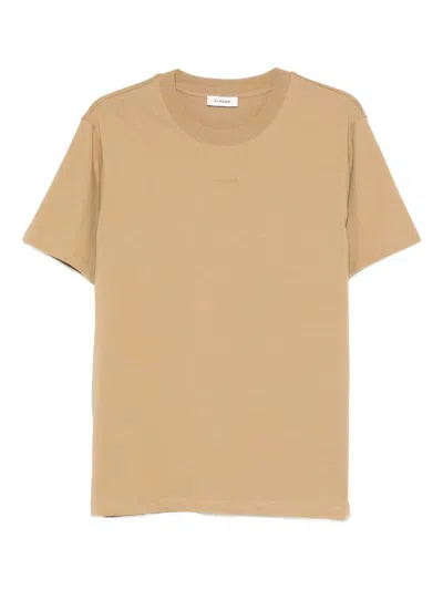 Sandro Crew-neck T-shirt In Neutral
