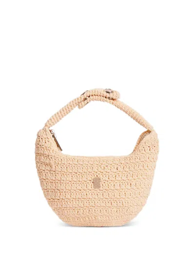 Sandro Gehäkeltes Accessoire In Nude