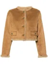 SANDRO CROPPED JACKET